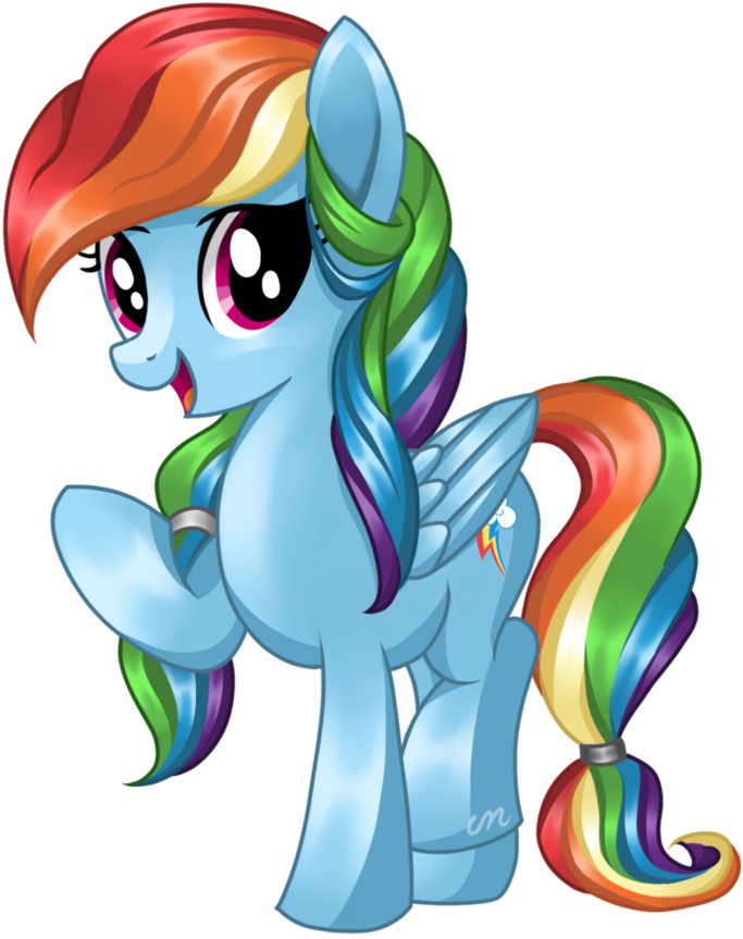 Rainbow Dash By Sunshineshiny - Gambar My Little Pony Rainbow Dash (774x1032), Png Download
