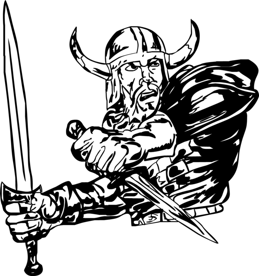Viking Warrior By Atahandemir On Deviantart Transparent - Viking Clipart (865x924), Png Download