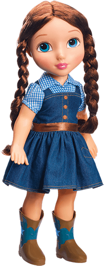 Toy Doll Png - Large Toy Doll (223x550), Png Download