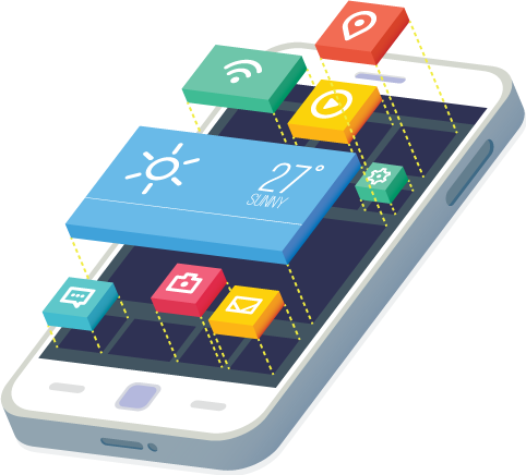 Mobile Development - Desarrollo De Software Png (482x436), Png Download