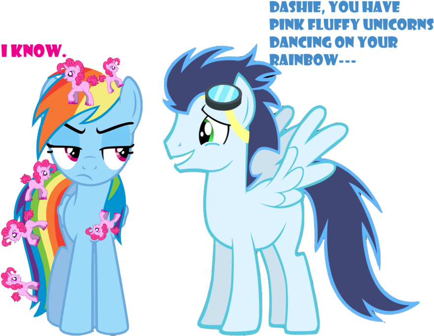 X3 On We Heart It - Mlp Rainbow Dash Unicorn (900x801), Png Download