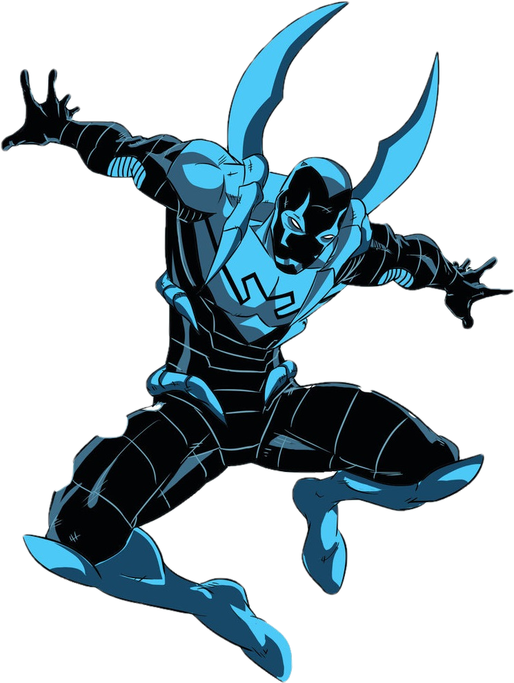 Beetle - Blue Beetle (800x1028), Png Download