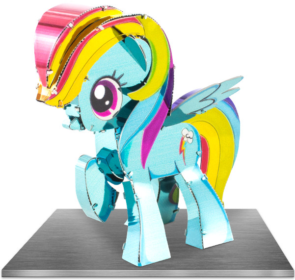 Picture Of My Little Pony - Rainbow Pony (600x600), Png Download