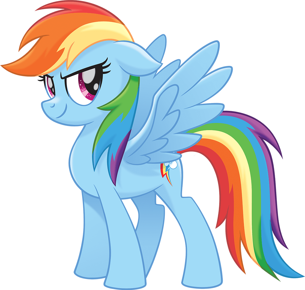 Image Mlp The Rainbow Dash Official Artwork Png My - Mlp Movie Rainbow Dash (1060x1007), Png Download