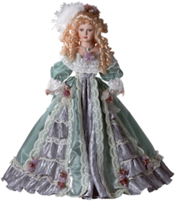 Chichester Doll Collection - Victorian Doll (604x689), Png Download