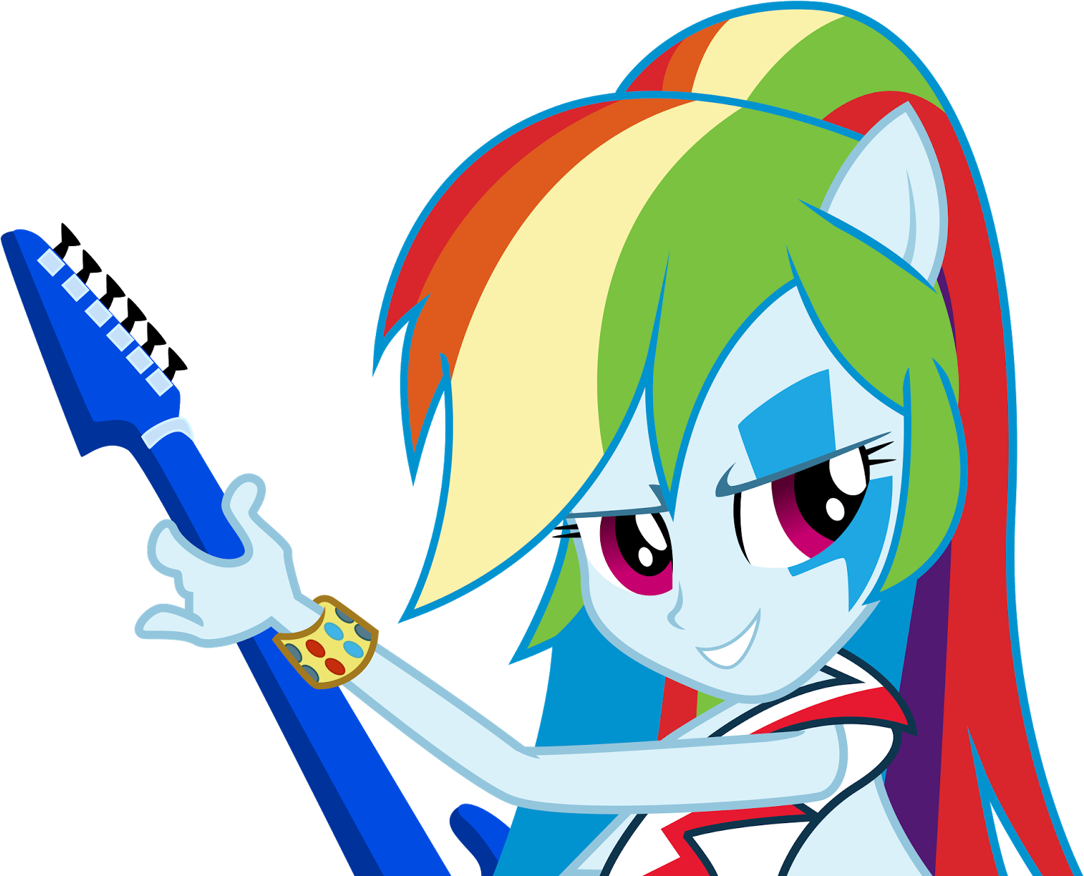 My Little Pony Equestria Girl Rainbow Dash - Rainbow Dash And Fluttershy Rainbow Rocks (1600x1247), Png Download