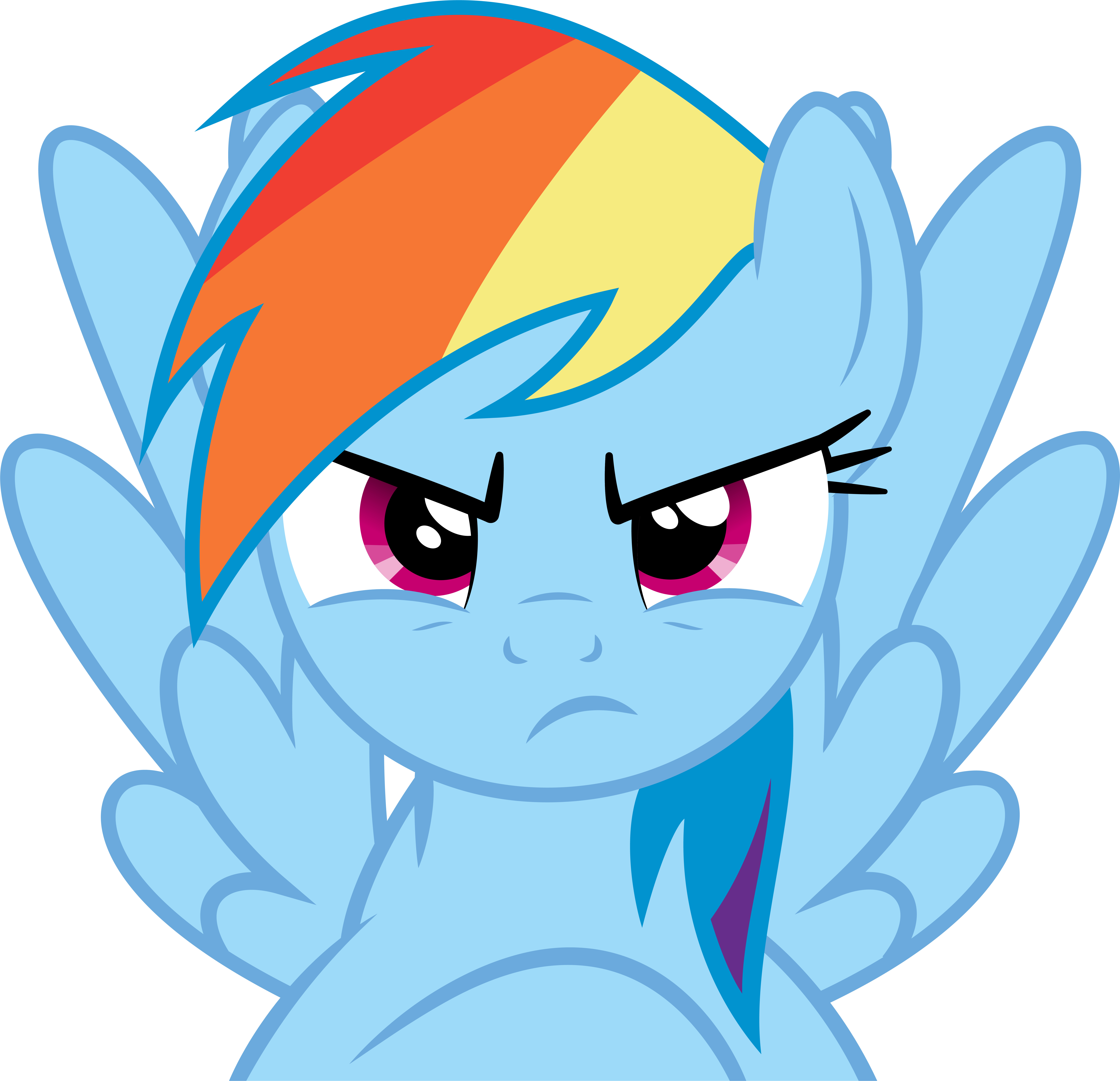 Pinkie Pie And Rainbow Dash Heaven Hen You Kiss Me (8098x7892), Png Download