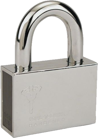 Download - Heavy Duty Pad Lock (342x482), Png Download