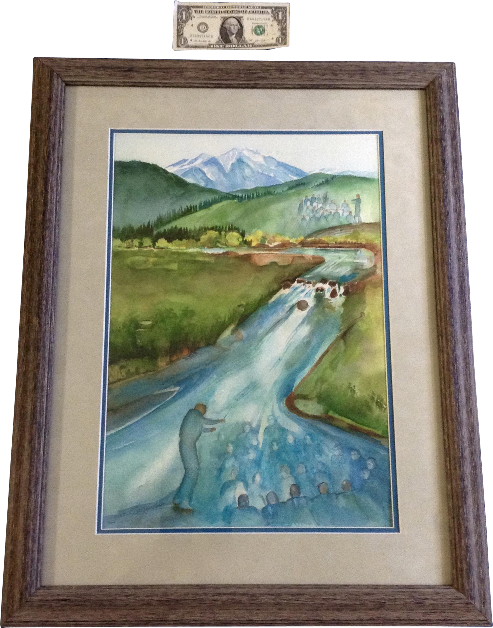 June Carbone, Watercolor Painting, The Symphony Of - Watercolor Painting (2048x2048), Png Download