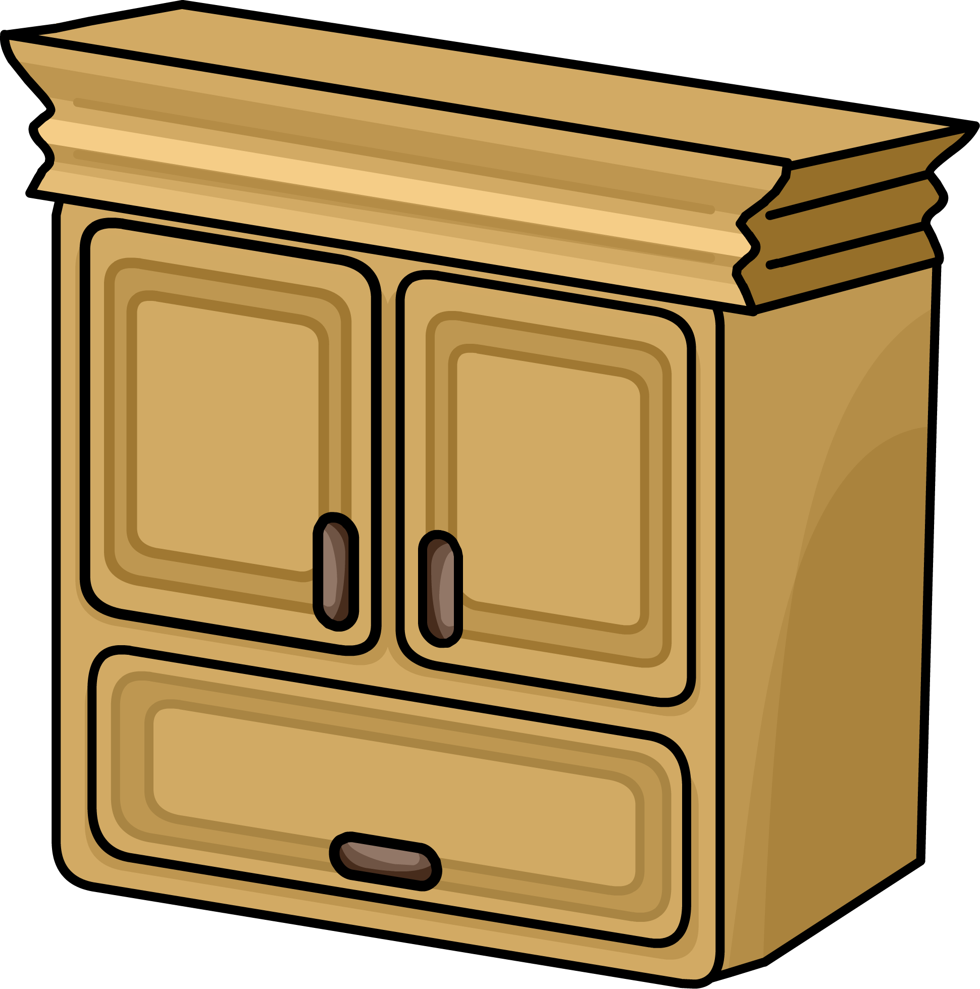Cabinet Sprite 007 - Portable Network Graphics (1941x1959), Png Download