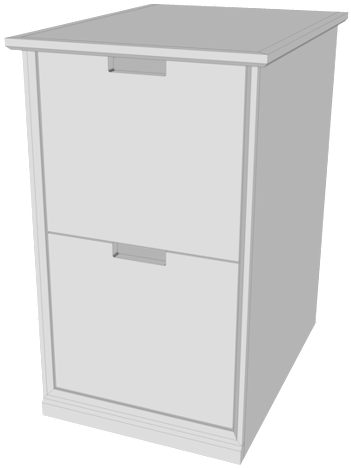 File Cabinet V2 - Portable Network Graphics (1000x517), Png Download