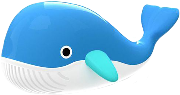 Floating Blue Whale - Blue Whale (1000x1000), Png Download