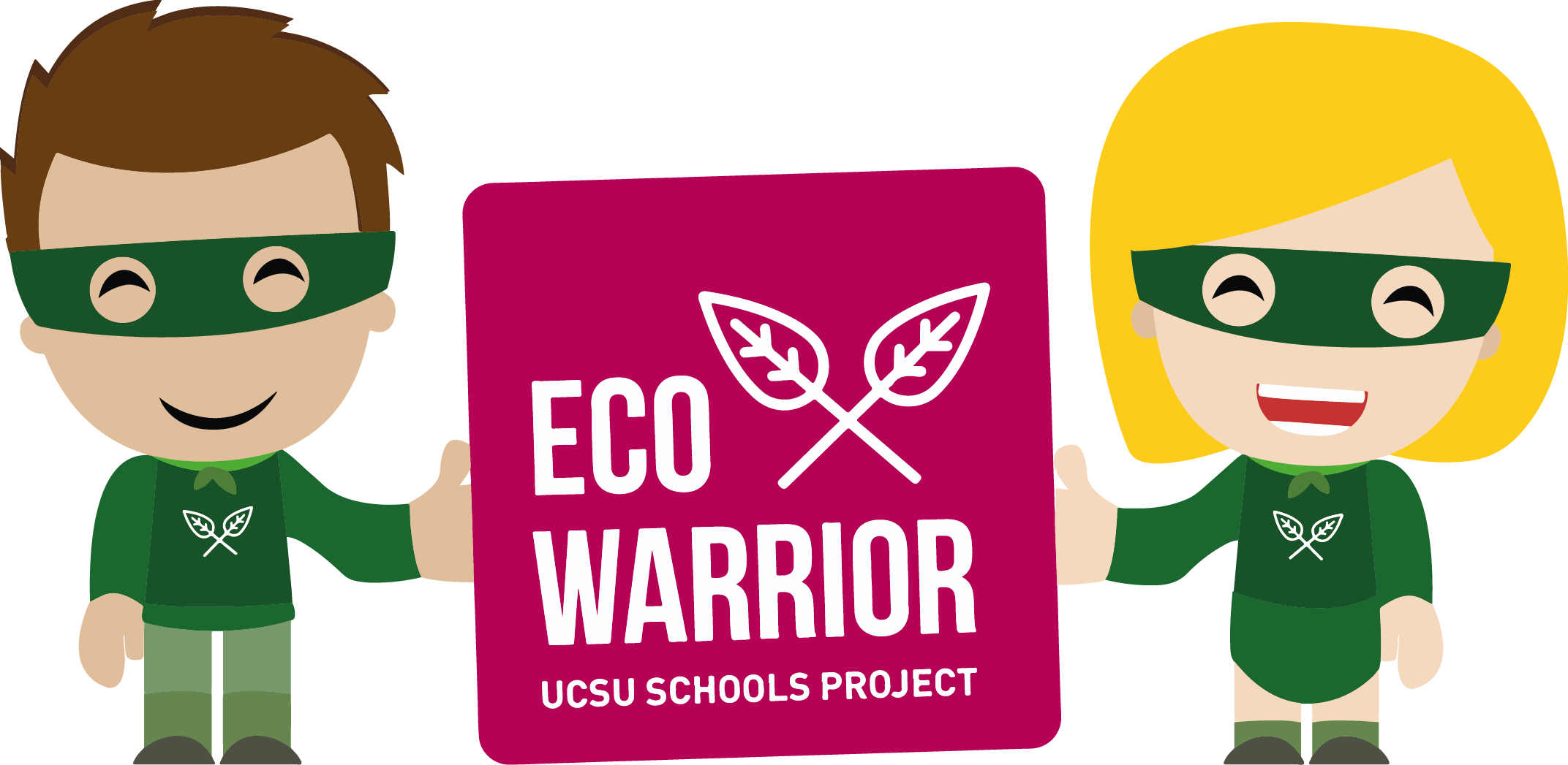 Eco Warriors Schools Project - Eco Warrior (2144x1047), Png Download