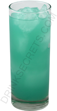 Blue Whale Cocktail Image - Blue Whale Cocktail (450x600), Png Download