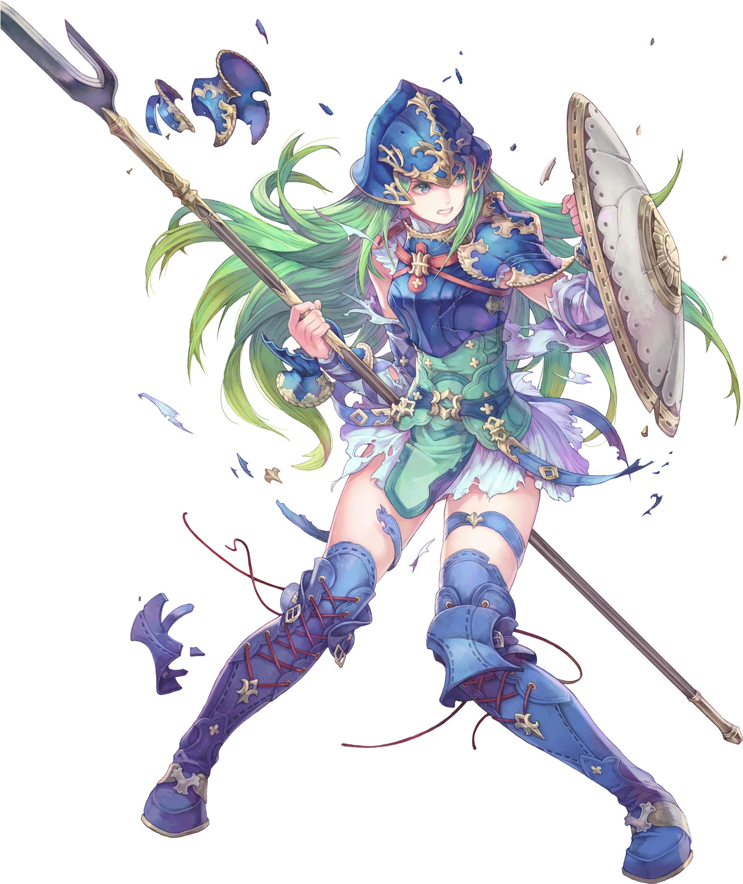 Full Injured Nephenee - Fire Emblem Heroes Nephenee (1684x1920), Png Download