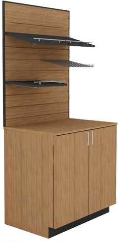 The Executive Collection Kiosk Cabinet - Coffee Service (500x500), Png Download