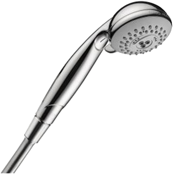 Shower Png Transparent Image - Hansgrohe 06495000 Croma E 75 3-jet Handshower Set, (600x600), Png Download