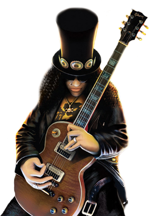 Slashrender - Guitar Hero Slash (308x447), Png Download