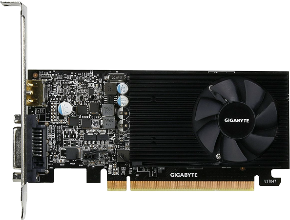 Gigabyte Geforce Gt 1030 Gv N1030d5 2gl - Gigabyte Gt 1030 2gb Gddr5 (600x460), Png Download