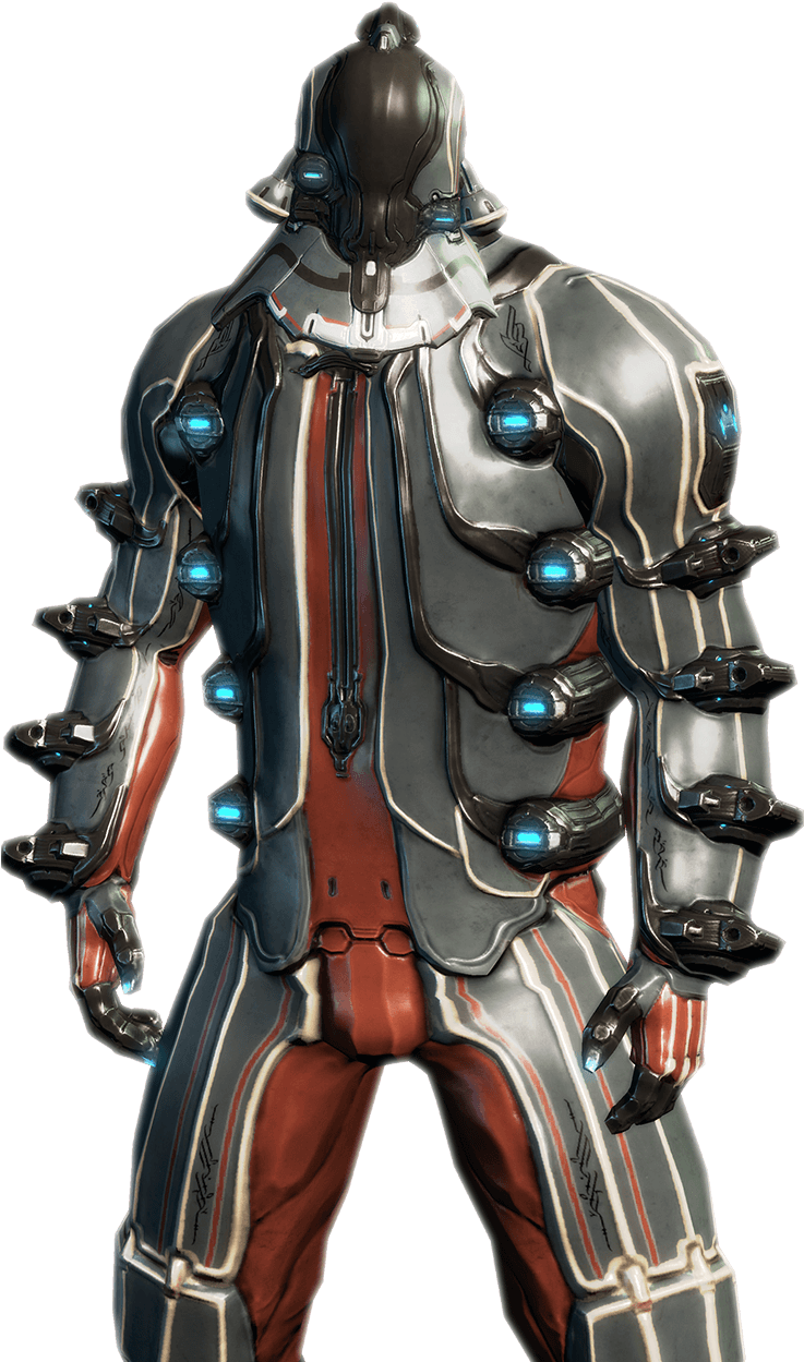 Vaubannewlook - Warframe Trapper (742x1274), Png Download