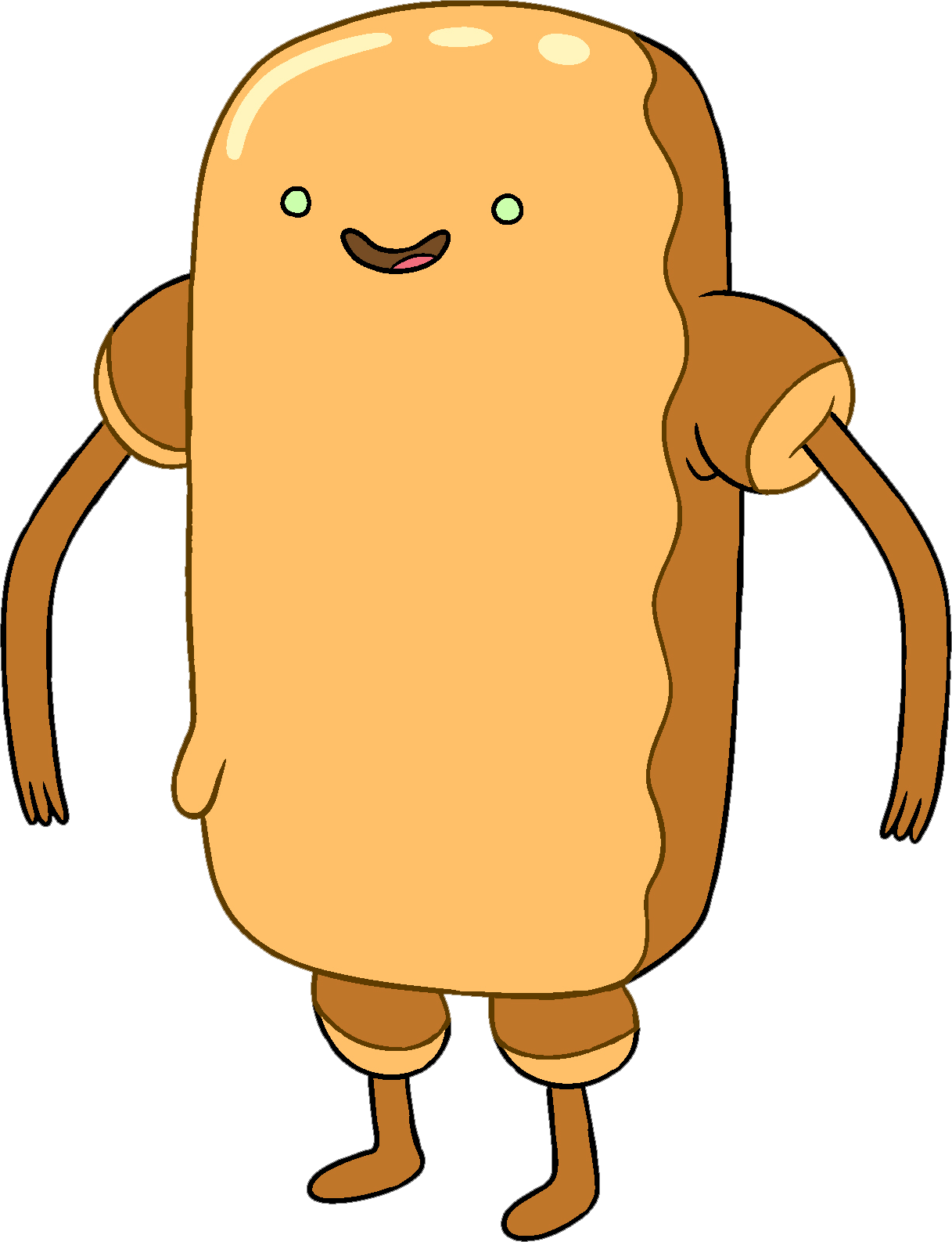 Candy Person 110 - Adventure Time Food Characters (1217x1586), Png Download