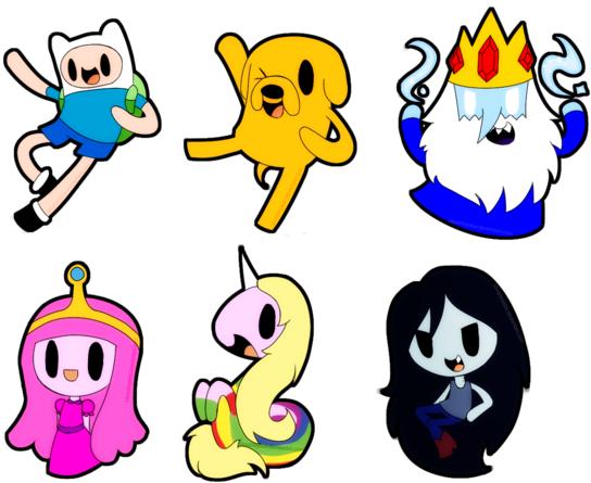 Jpg Library Download Chibis By Silvishinystar On Deviantart - Adventure Time Chibi Drawings (600x486), Png Download