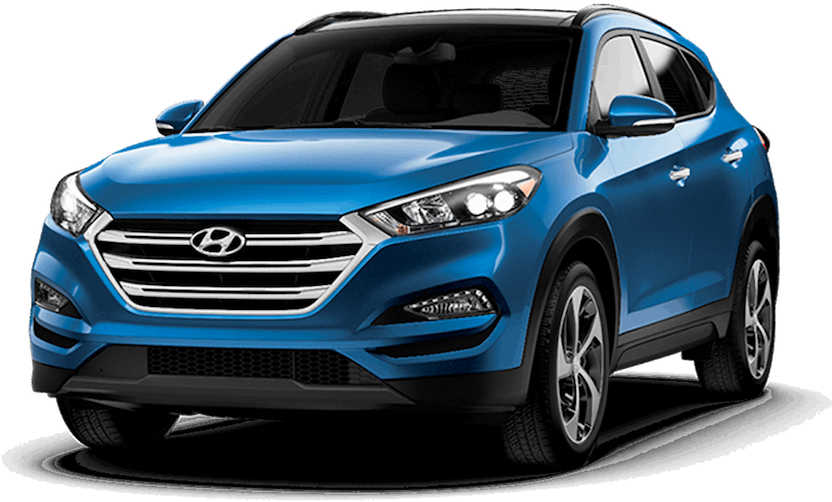 New Hyundai Tucson - Hyundai Tucson 2018 Black (1000x550), Png Download
