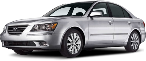 2010 Hyundai Sonata - 2009 Hyundai Sonata Side Silver (640x480), Png Download