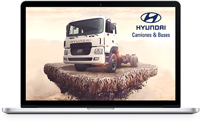 Cliente-hyundai - Trailer Truck (412x420), Png Download