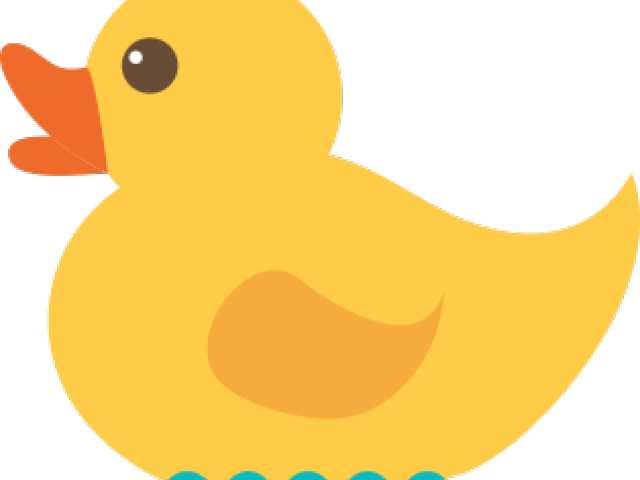 Rubber Duck Png - Logo (640x480), Png Download