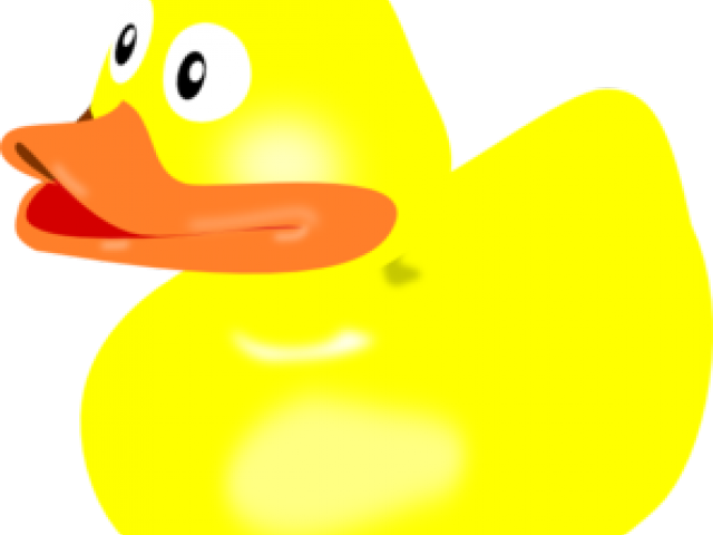 Duck Clipart Rubber Ducky - Duck Lips Clip Art (640x480), Png Download
