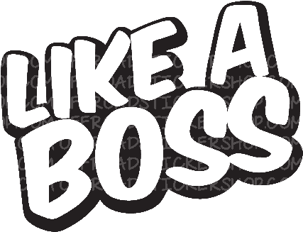 Like A Boss Png Clipart - Like A Boss Png (500x500), Png Download