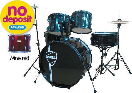 Peace Drum Kit - Drums (480x320), Png Download