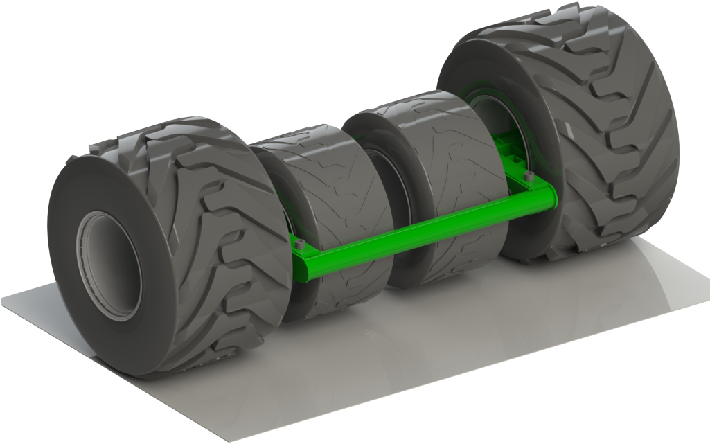 Wheel Frame Fusion, With Wheels - Mchale Fusion 4 (1024x768), Png Download