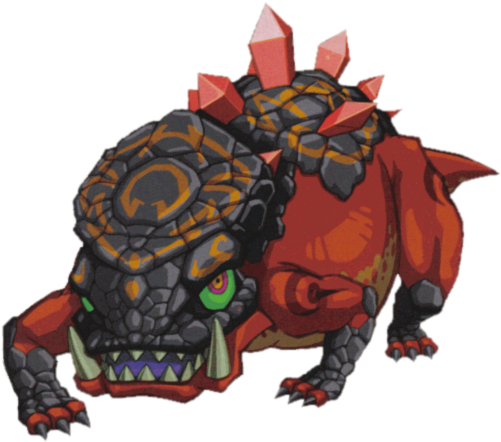 Dondorongo - Zelda Phantom Hourglass Concept Art (509x448), Png Download