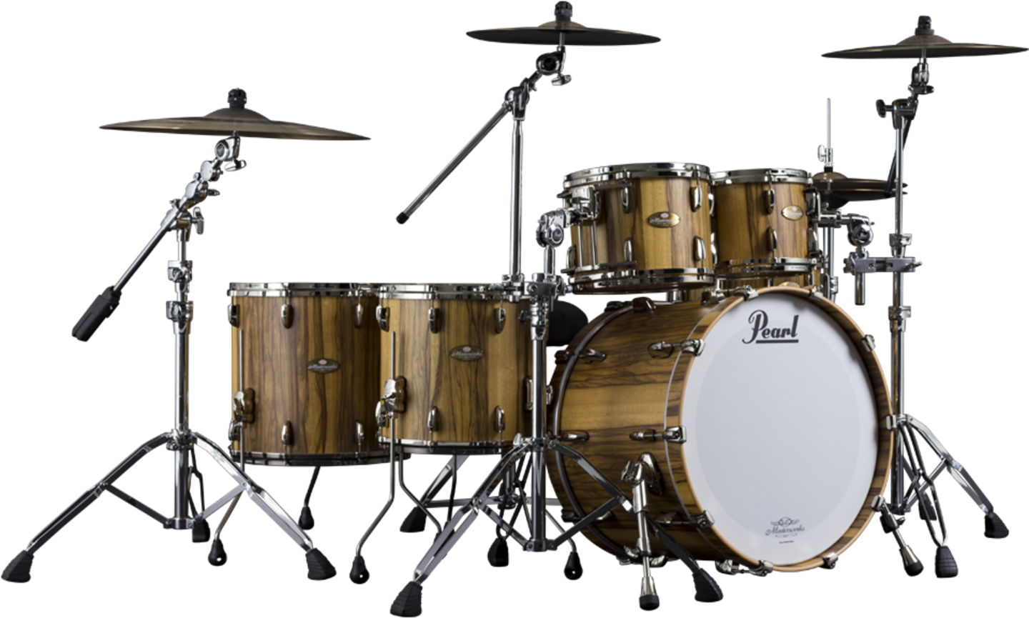 Download Custom Handmade Drum Kit - Orchestral Jazz PNG Image with No
