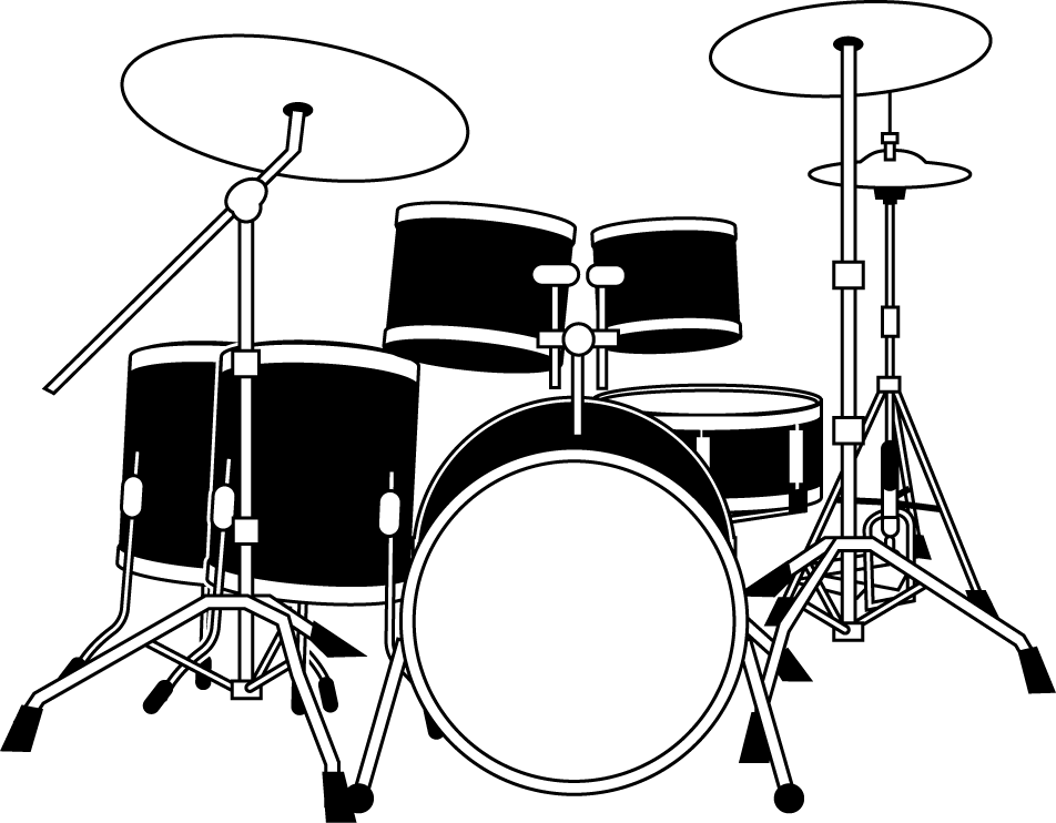 Drum Kit Png Clipart Picture Gallery Yopriceville High - ドラム セット イラスト フリー (952x742), Png Download