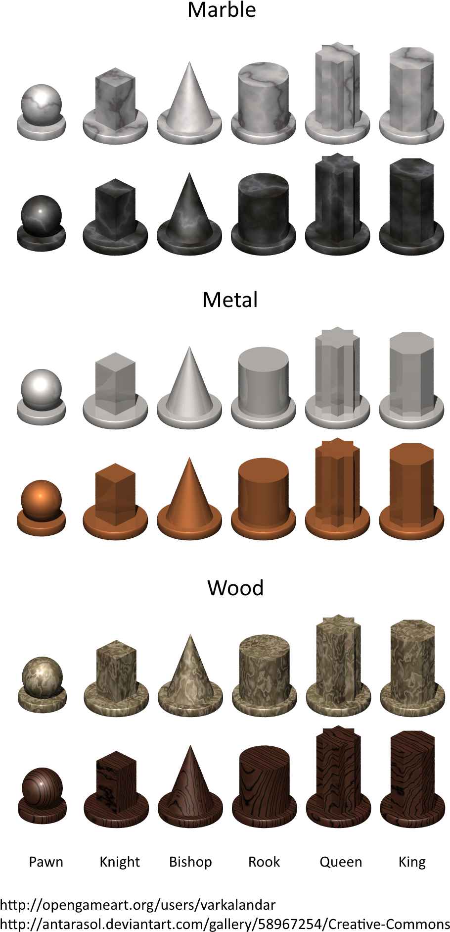 Hjm-chess Pieces - Abstract Chess Pieces (1000x2000), Png Download