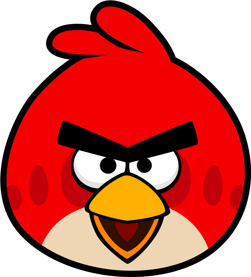 Bird - Angry Birds Cardinal (810x900), Png Download