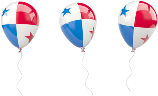 Illustration Of Flag Of Panama - Panama Balloons (640x480), Png Download