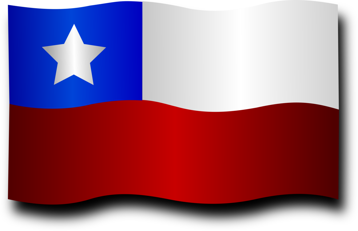 Flag Of Chile Flag Of Venezuela Drawing - Chile Flag Clipart (1164x750), Png Download
