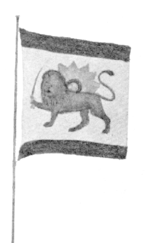 Flag Of Iran - شیرو خورشید قاجار (298x477), Png Download