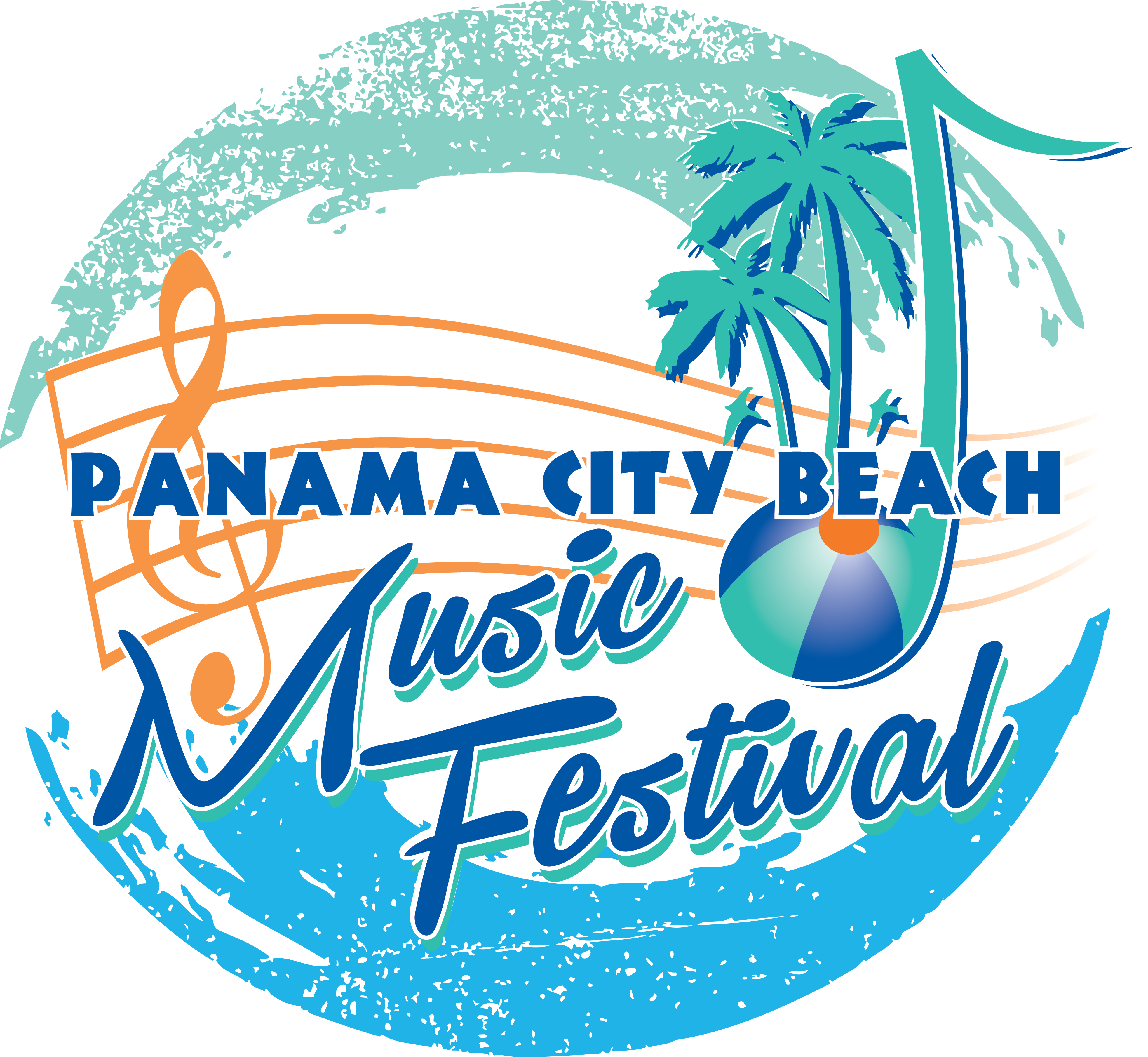 Panama City Beach Music Festival (3933x3620), Png Download
