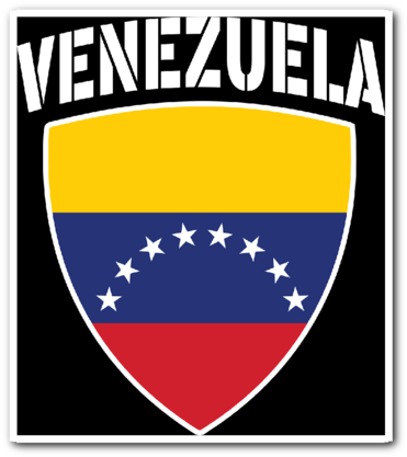 Venezuela Pride Vinyl Sticker - Venezuela Flag (480x480), Png Download