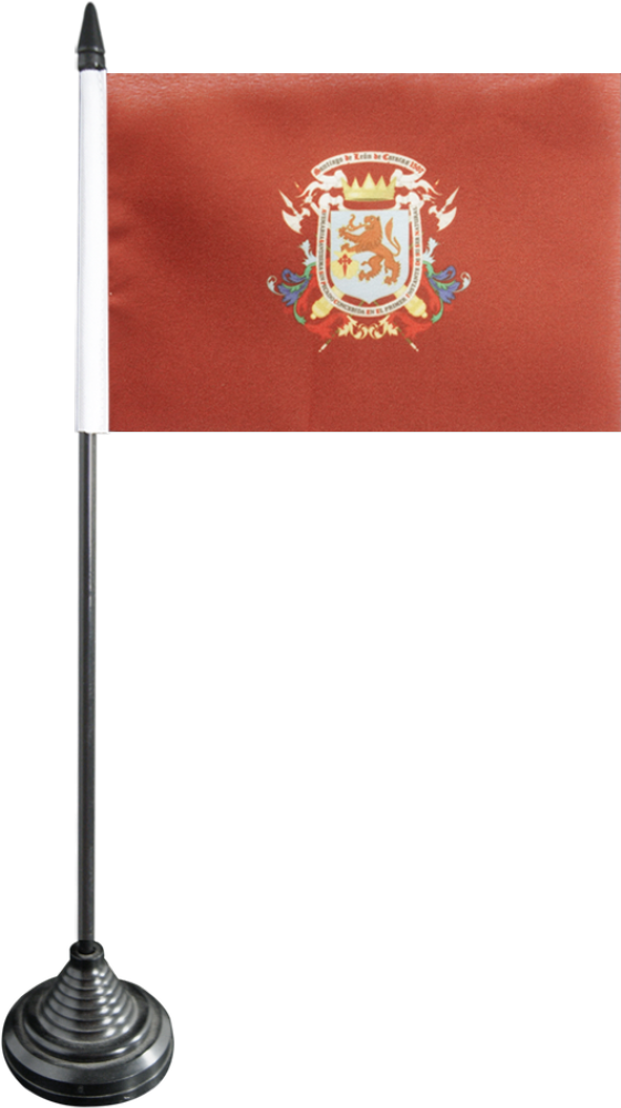 Venezuela Caracas Table Flag - Zazzle Caracas City Flag Venezuela Symbol Keychain (1500x1175), Png Download
