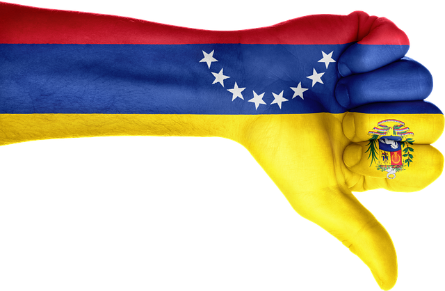 Venezuela Flag Upside Down (640x418), Png Download