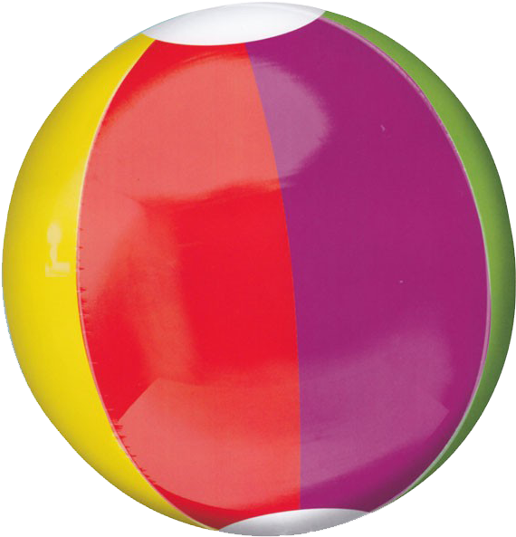 16 Beach Ball Orbz Balloons All American Balloons - Beach Ball Orbz Balloon (600x600), Png Download