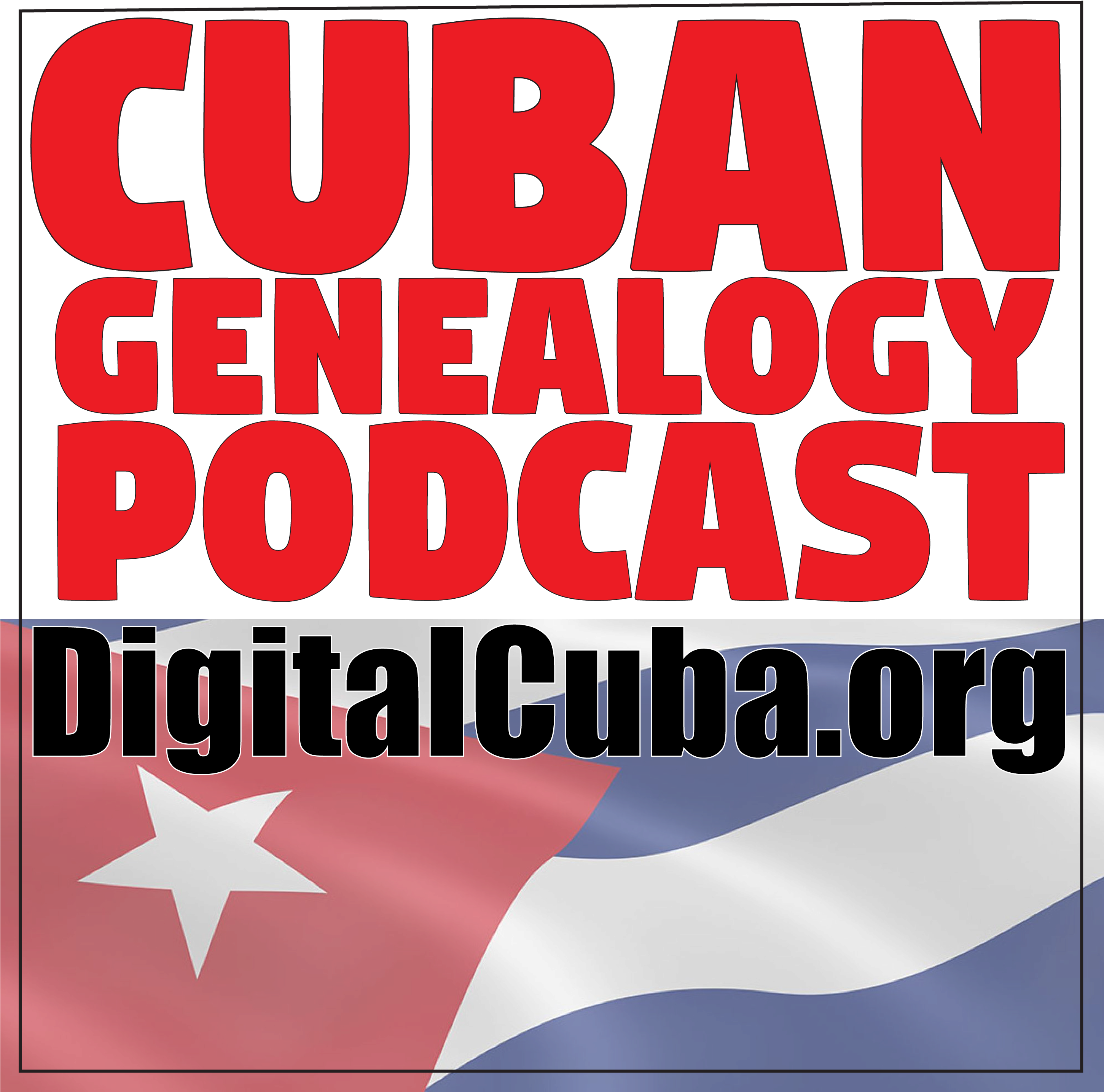 View Larger Image - Cuban Genealogy Podcast (2900x2900), Png Download
