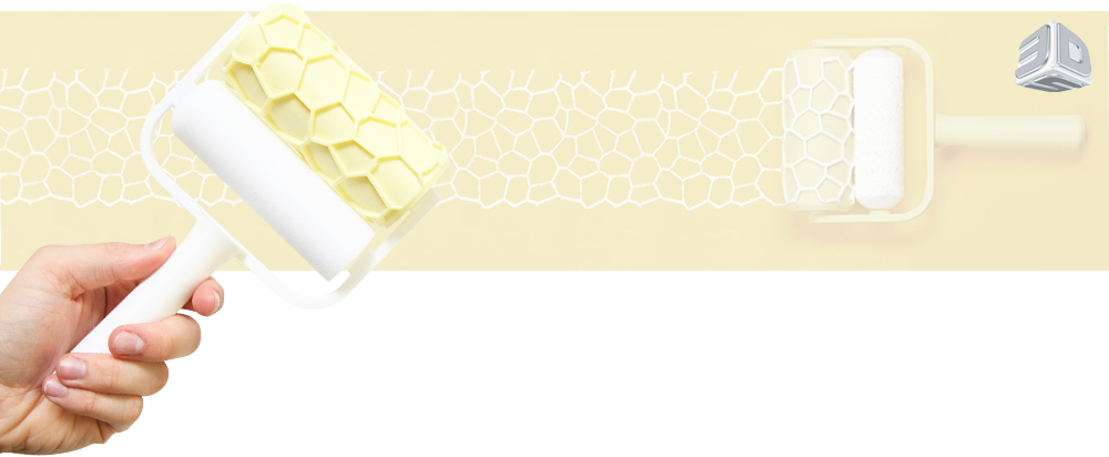 F0db4528910483 - 55d8879bd9ec4 - 3d Print Roller (1000x412), Png Download