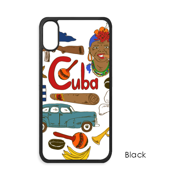 Cuba Love Heart Landscap National Flag For Iphone X - Mobile Phone Case (600x600), Png Download